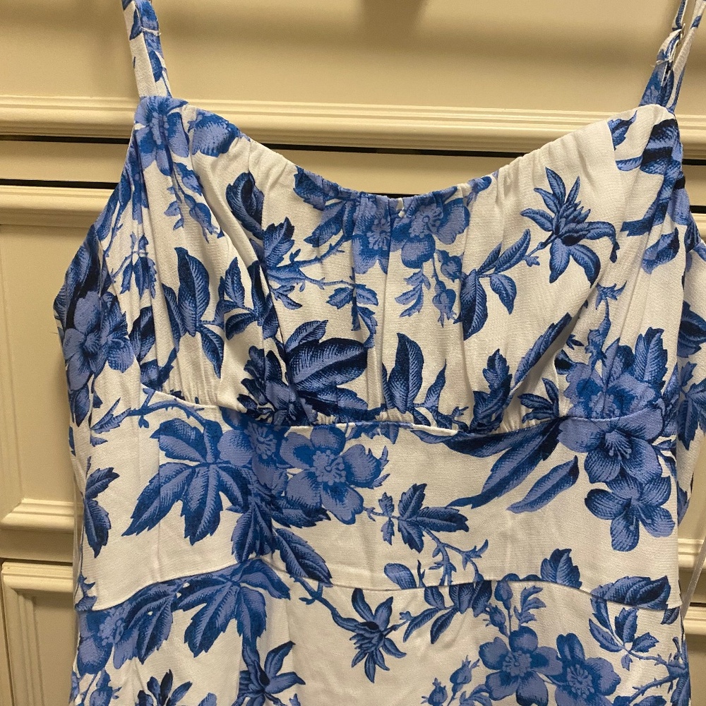 MIDI ruched top dress